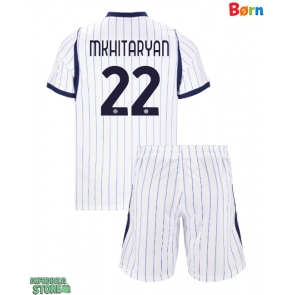 Inter Milan Henrikh Mkhitaryan #22 Replika Babytøj Udebanesæt Børn 2026-27 Kortærmet (+ Korte bukser)